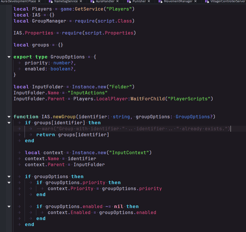 InputActionService source code